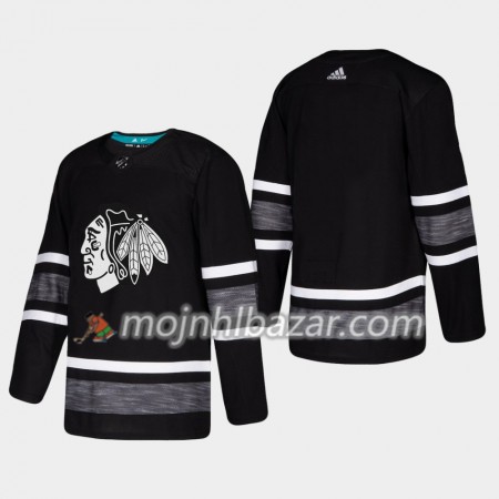 Dresovi Chicago Blackhawks Blank 2019 All-Star Adidas Crna Authentic - Muške Dresovi Chicago Blackhawks Blank 2019 All-Star Adidas Crna Authentic - Muške